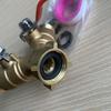 1Pcs 1/2" Garden Hose Shut Off Valve Full Flow Heavy Duty Brass High Volume Butterfly Valve Connector For Maximum Water Flow