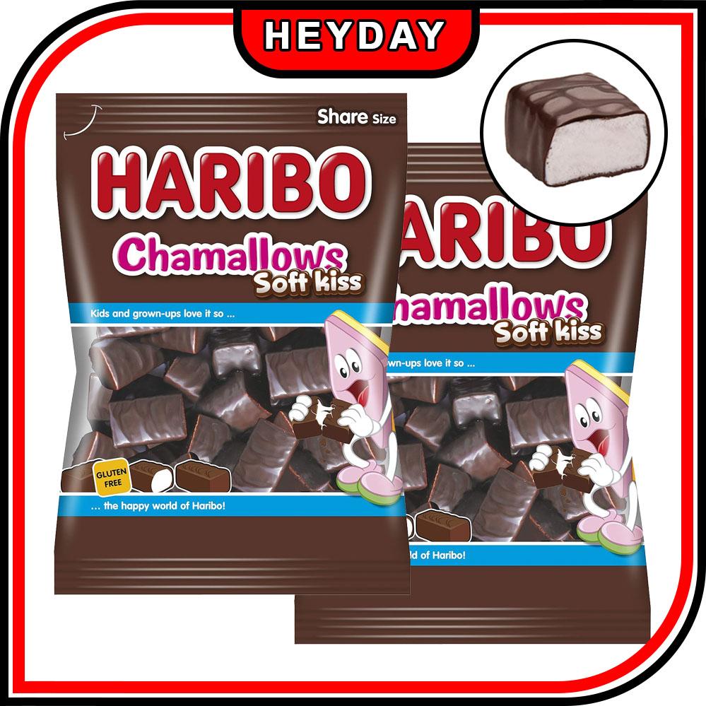 HARIBO Chamalows Soft Kisses200gx16 個 Haribo Chamallows Soft Kiss 200g