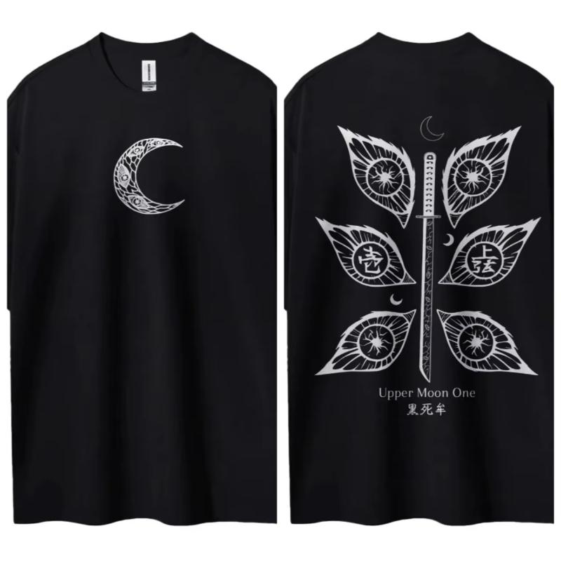

Demon Slayer 2026 Summer New Tshirt Mens and Womens Animation Joint Loose Casual Harajuku Parentchild Shortsleeved Top S