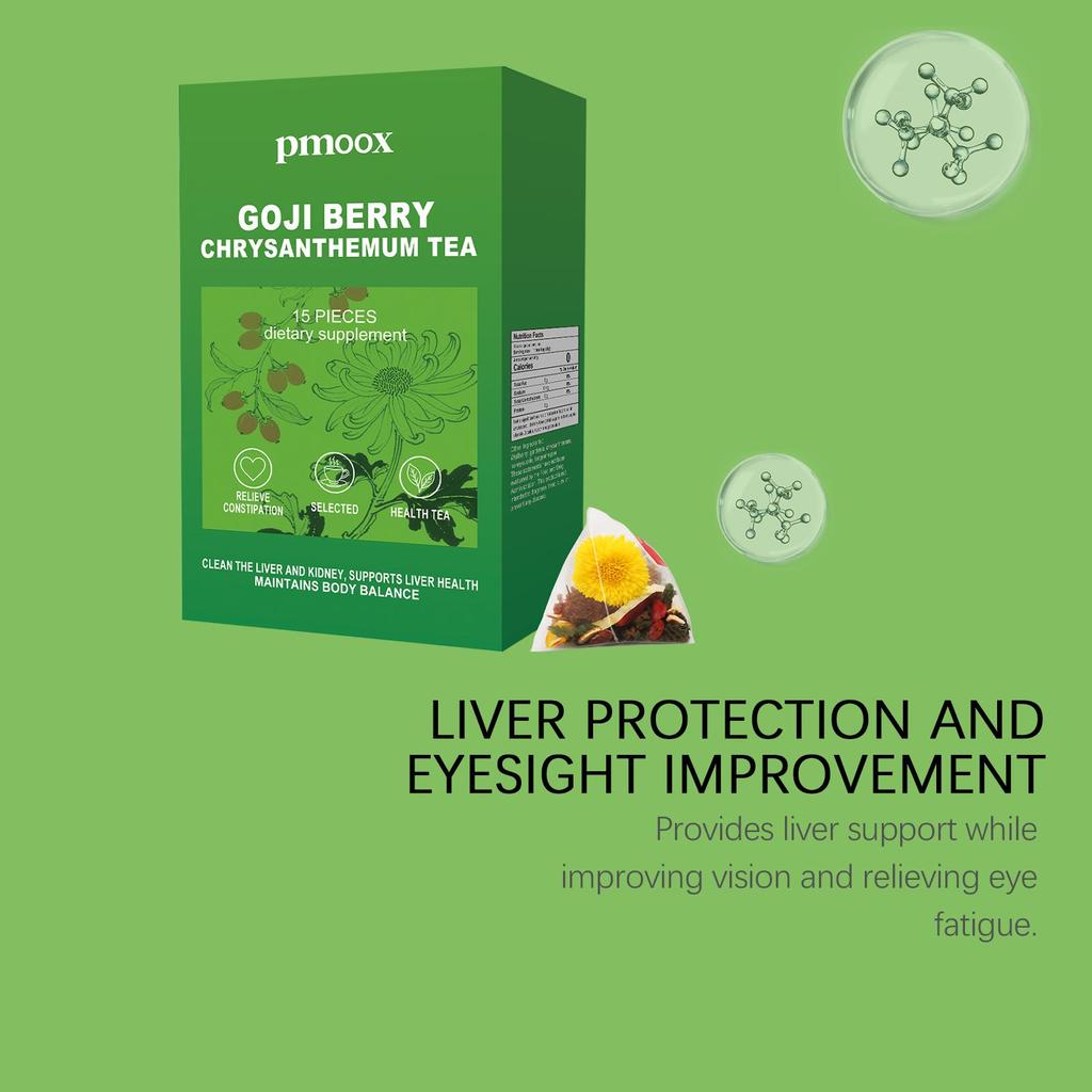 Moisturizing Qi Ju Combination Tea, Herbal Tea Supports Intestinal Environment & Overall Body Balance