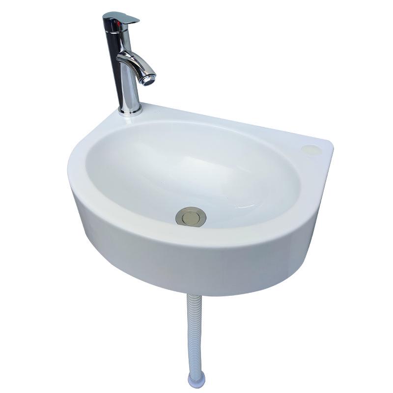 Mini Lavandino da Parete Senza Foratura per Stanze in Affitto