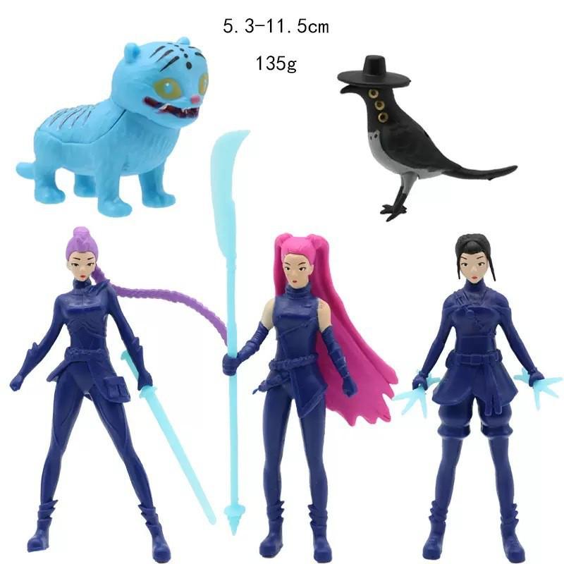 Demon Hunter Girls PVC Figure - Tiger Star Blind Box Ornament