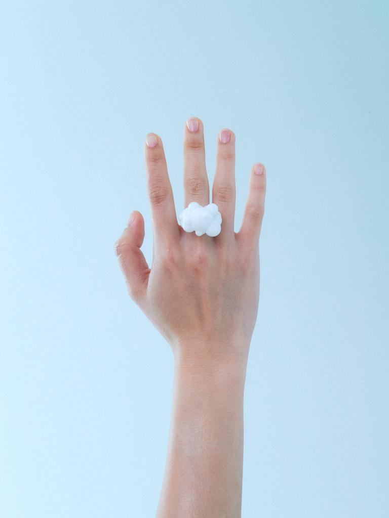 Lowool White Dew Ring