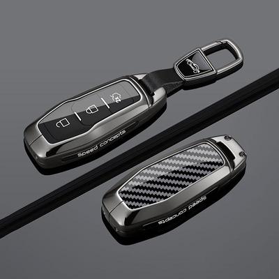 Metal Buckle Key Case for Ford Edge L23, Mondeo, and Explorer Models