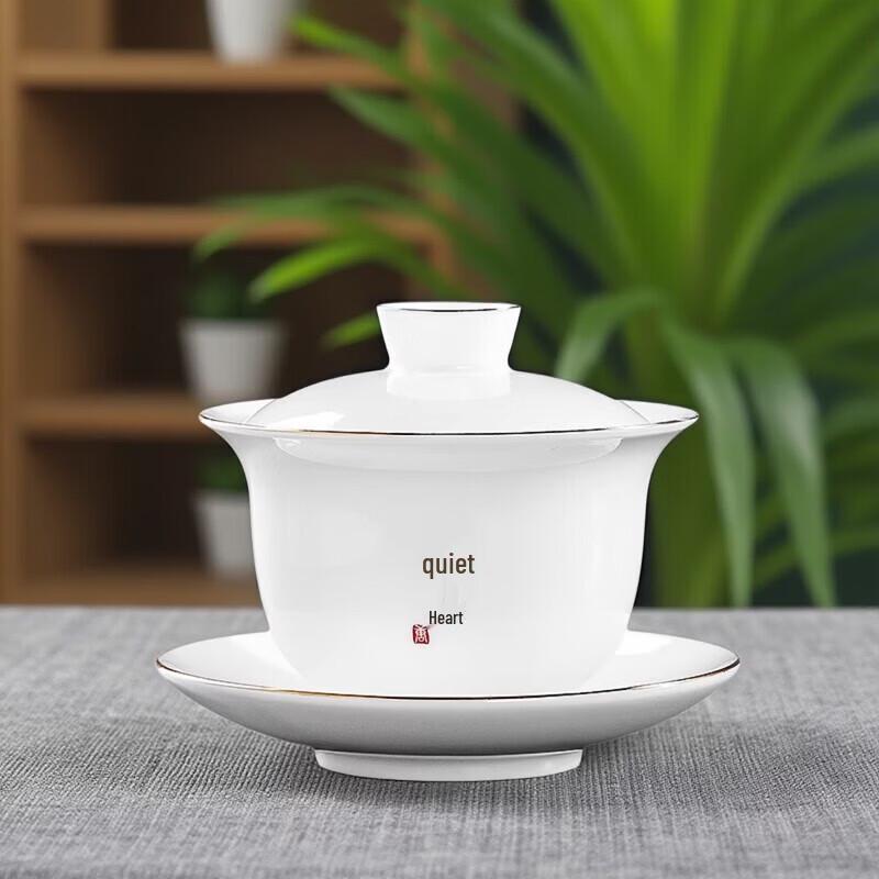 Dehua Mutton Fat Jade Porcelain Tea Wares