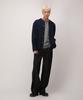 Develove Soft Cable Collar Cardigan_Navy