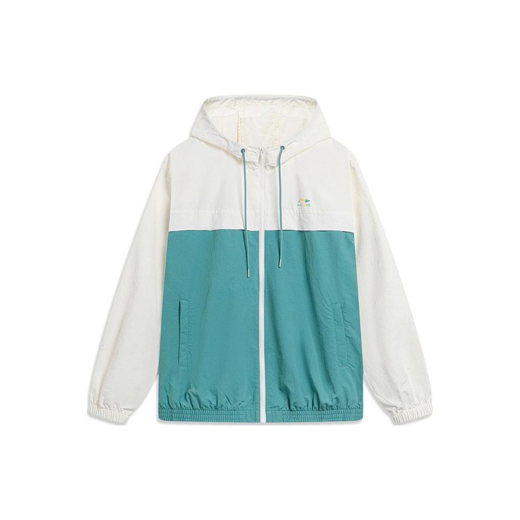 Li-Ning Color Block Loose Fit Hooded Windbreaker Jacket Men Jacket AFDT379-8