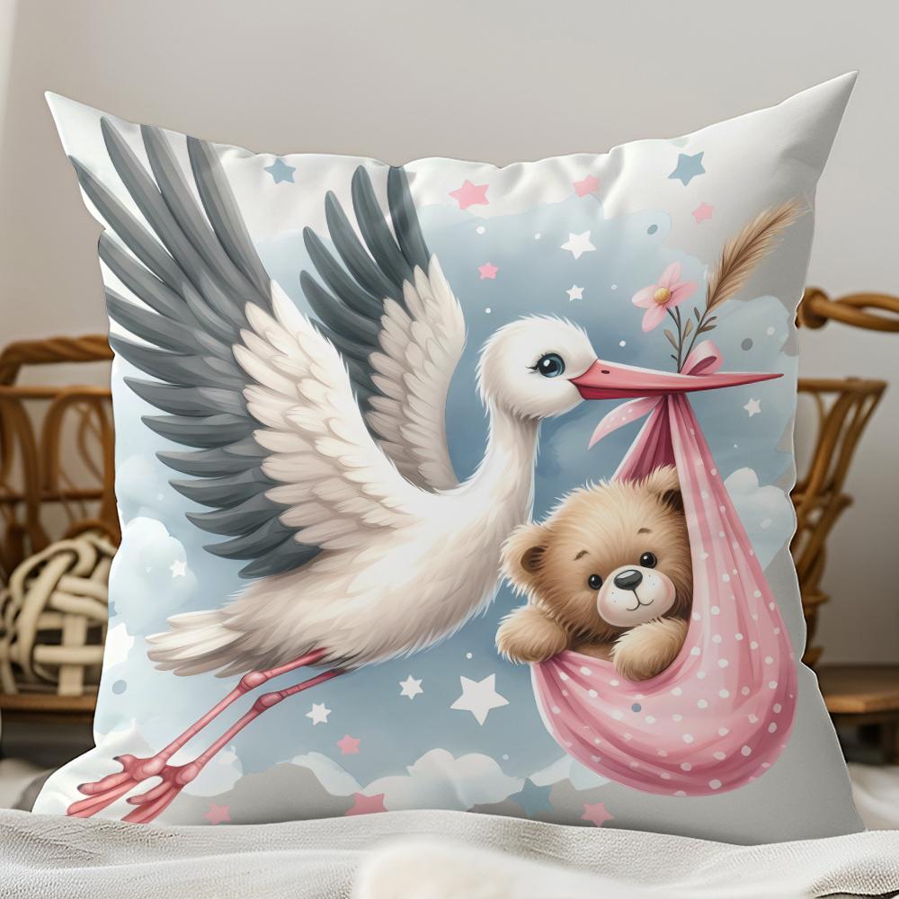 Sweet Dream Bear BABY Pillowcases · Essential for Cozy Nursery DecorLiving Room Sofa Cushion Cover, Bedroom Room Decoration