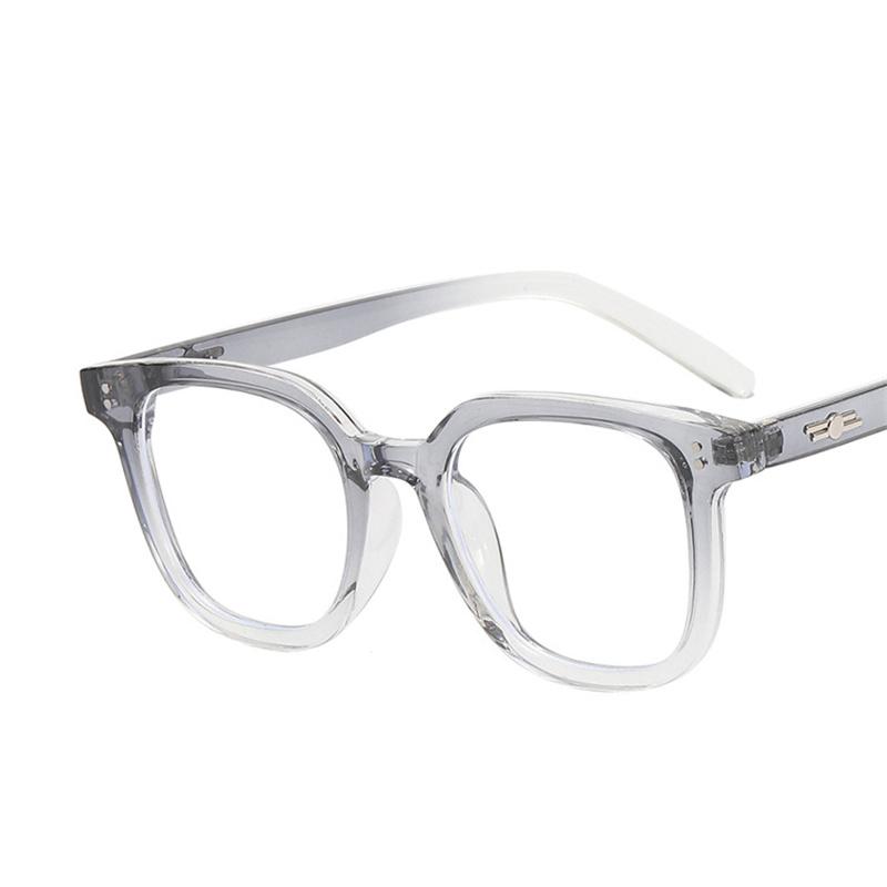 

Vintage Rivet Glasses Frame For Ladies Square Anti-blue Light Myopia Glasses Trendy Gn Spectacle Frame Eye Glasses
