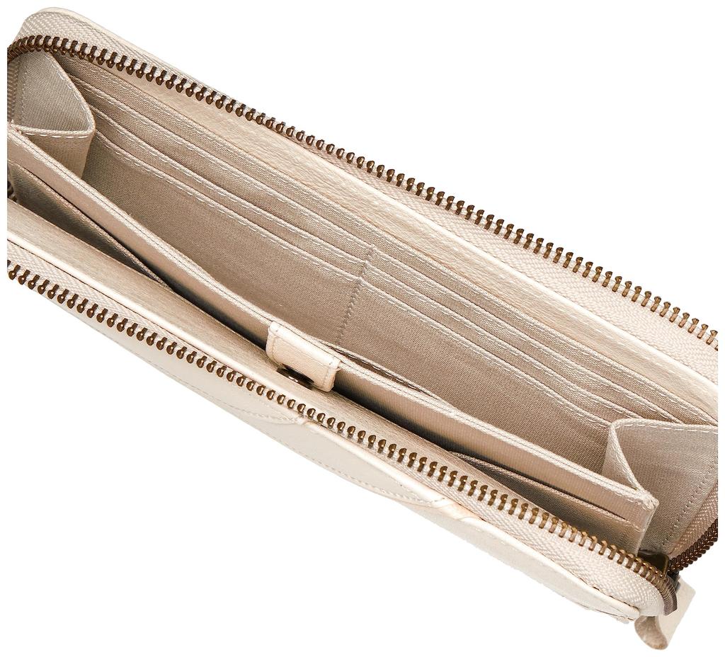 Shuhei Nomura Women's Slim Long Wallet with Large Capacity, Card Storage, Made of Genuine Cowhide Leather, Nadaya Design, Daikokuten Design, Fortune,