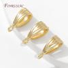 5/10Pcs 18K Gold Plated Bails For Pendant,Pearl Necklace Charm Holder,Bail Connector For Jewelry Making Supplies,DIY Accessories