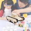 C-37f Remote Control Rotating Tank Diy Wood Material Kit For Stem Science Experiment
