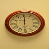 Cambridge England 1924 Wall Clock with Wood Frame 40.64 Cm Wall Clock for Kitchen, Home, Living Room Silent Non-Ticking Rustic Wall Clock