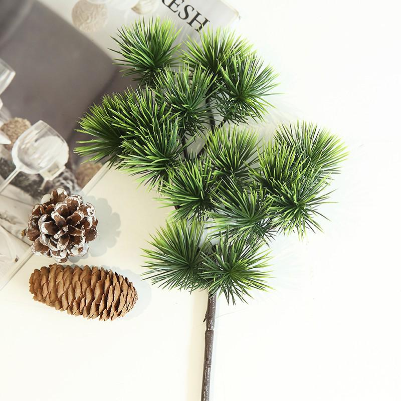 Pine Needle Juniper Artificial Bonsai with Dried and Plastic Pine Leaves