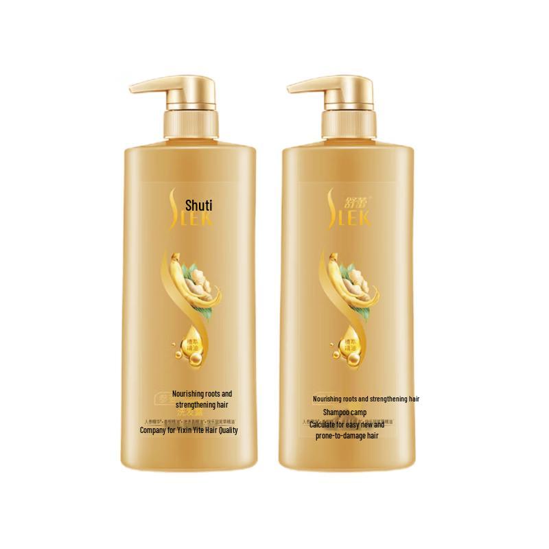 SLEK Ginseng Ginger Hair Strengthening Shampoo Twin Pack