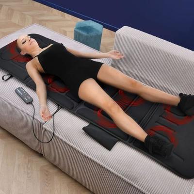 Massage Mattress - CELLUSTOP - Heated Vibrating - 10 Motors - 5 Modes - 3 Intensities