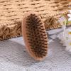 Beech Bamboo Beard Brush for Men's Styling with Pig Bristles
