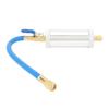 AC Oil Dye Injector Efficient Injection Brass Rustproof for R134A with 1/2in Male 1/2in Female Air C