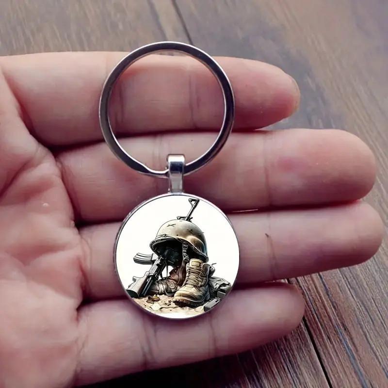 Vintage Military Style Zippo Lighter With Battle Boots Helmet And Weapon Design For Collectors Gift