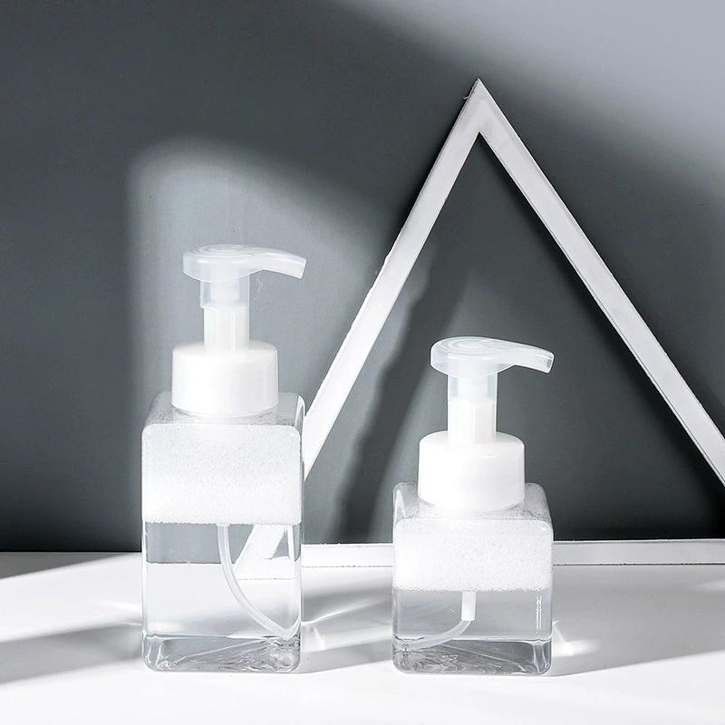 Portable Foaming Manual Press Soap Liquid Foam Dispenser Bottle Liquid Soap Shampoo Pump Bottle Dispenser Bathroom Accessories