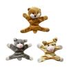 3Pcs Plush Animal Refrigerator Magnet Home Office Kitchen Locker Refrigerator Stuffed Cartoon