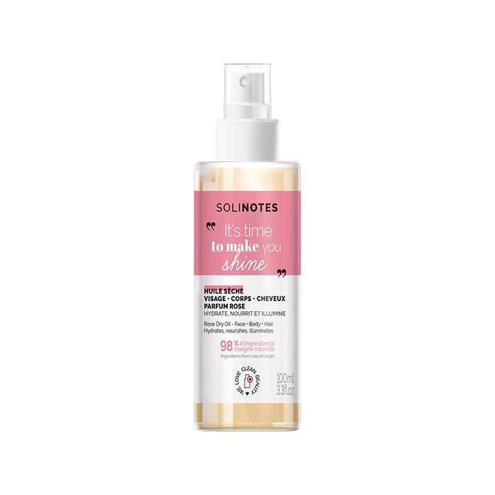 Solinotes Rose Huile sèche 100ml