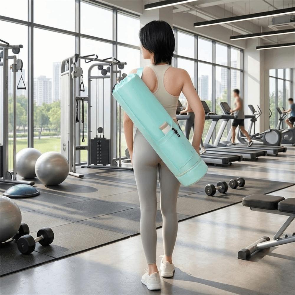 Wodoodporna torba do przechowywania maty do jogi Regulowany pasek Torba na siłownię i jogę Lekki uchwyt na matę fitness Joga