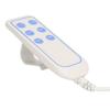 Durable 6 Button Lifting Bed Controller 8 Pin Plug Wear Resistant Hospital Bed Remote Lift Chair Remote Lift Chairs