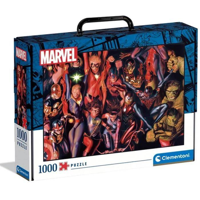 Puzzle Valisette 1000 Pièces : Marvel Avengers