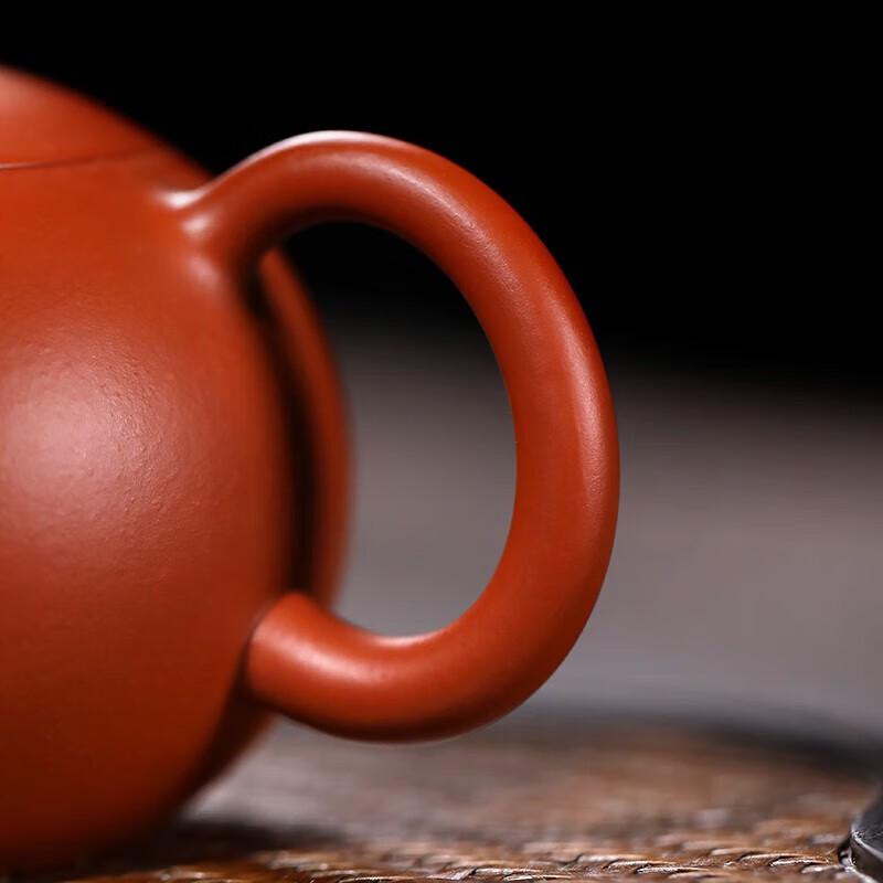 Gold Inlaid Jade Zisha Xishi Teapot 220ml