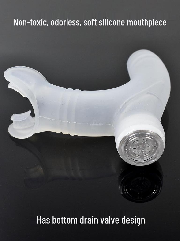 Yingfa Universell Halvtor Snorkel med Mjuk Silikonmunstycke för Frisim - Kompatibel för Vuxen & Barn
