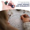 ABUO-9Pcs Pearl 12-Sided Astrology Zodiac Signs Dice For Constellation Divination Creative Multi Sided Dice Type A