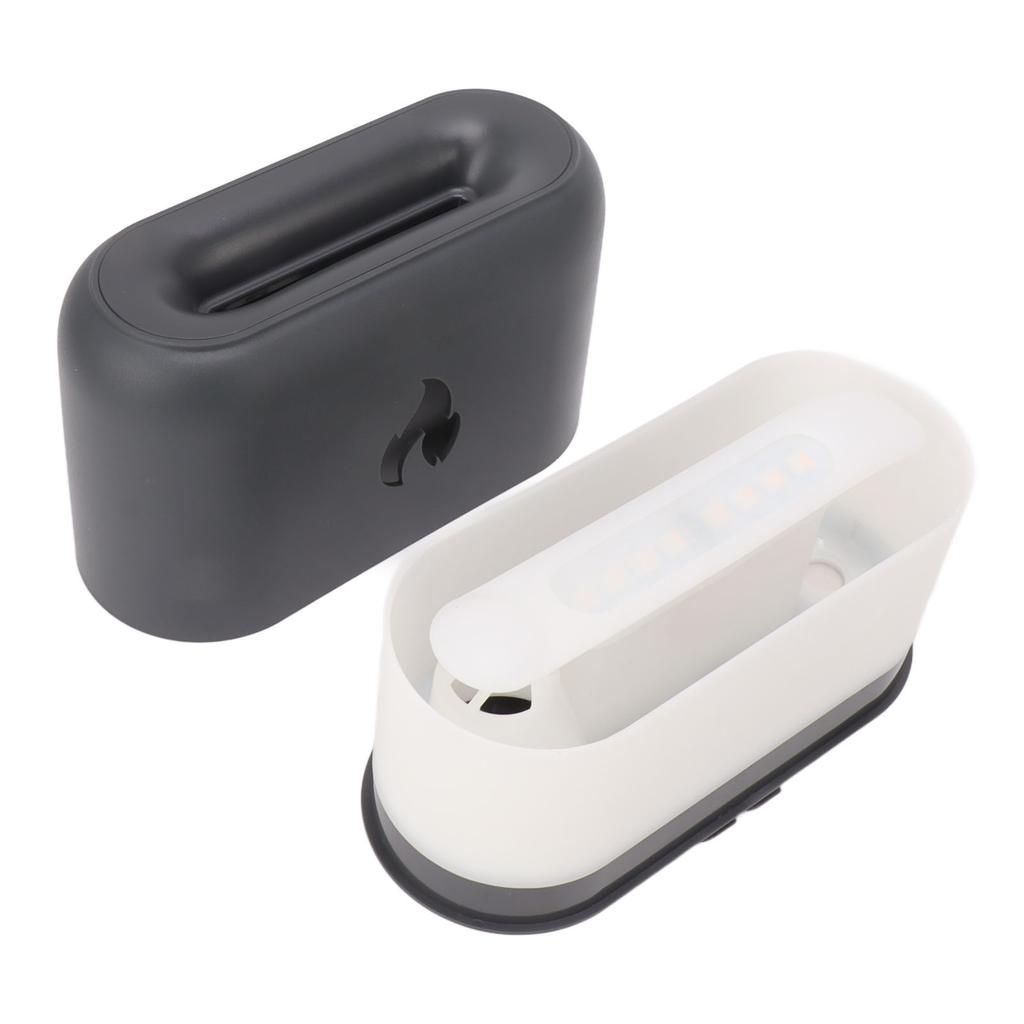 Flammen-Diffusor 130ML 3D-Hohlmuster USB-Flammen-Diffusor Luftbefeuchter mit 7 LED-Farblichtern für Zuhause 5V