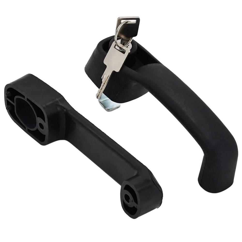 Front Door Latch Handle With 2 Keys 7109662 For Bobcat S130 S150 S160 S175 S185