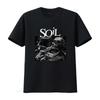 NEW Popular Soil Band T Shirt for Fans All Sizes S 5XL Black Skull Design MD215 Vintage Washed Fashion Designer Clothes Soft