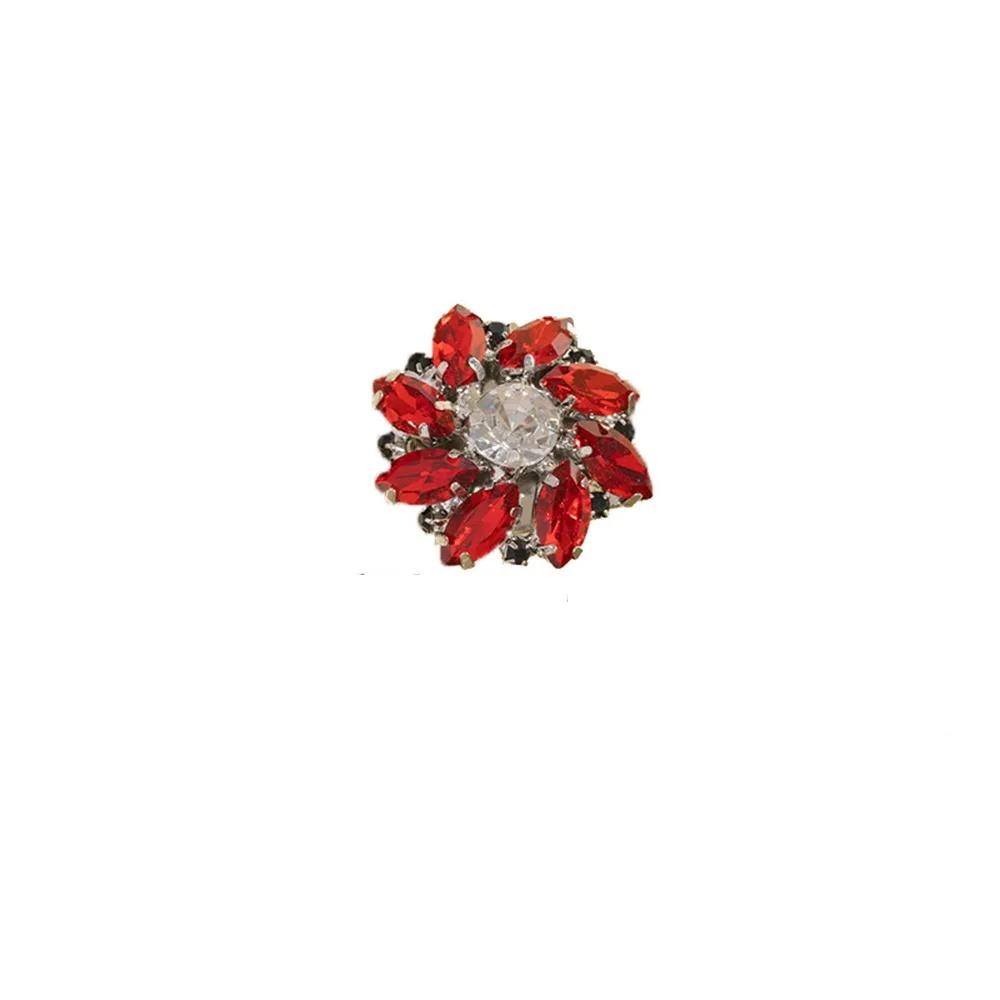 On Shirt Pearl Button Cover DIY Accessories Alloy Cufflinks Button Cover Flower Cufflinksble Decor