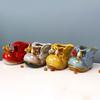Ceramic Bird Boot Planter Pot Pen Holder Colorful Shoes Flowerpot Succulents Herb Plants Container Home Balcony Garden Decoration