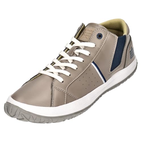 Admiral NOAH AD802 Men s Sneakers, Greige, Size 26.0cm