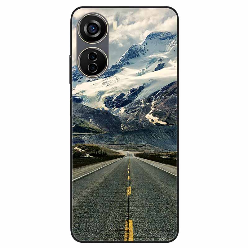 For ZTE Libero 5G IV Case A302 Soft Silicone Lovely Shockproof Cover for ZTE Libero 5G IV TPU Coque Cute Cats Funda Shells 6.6''