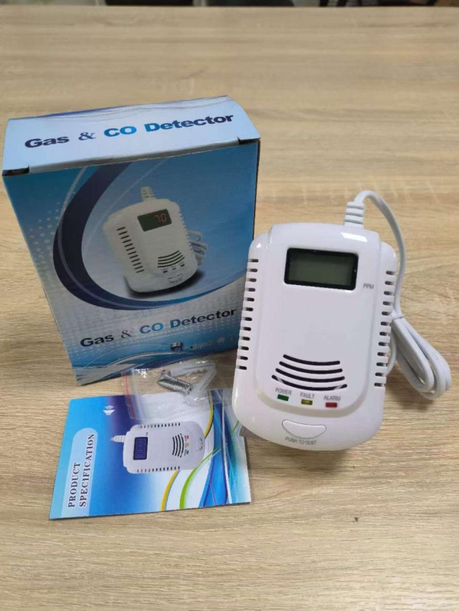 

Умный голосовой детектор утечки газа для бытового использования 808COM Gas & CO (EU)