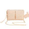 New Woven Clutch Bag Straw Flip Fringed Bag Fashion Envelope Bag