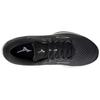 Mizuno Wave Rider 25 Round Toe Lace-Up Fabric Leather Durable Lightweight Rebound Low-Top Running Shoes Men Sneaker Black Silver J1GC210304