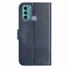 Pro Motorola Moto E13 E20 G05 G54 Edge 40...Série Elegantní univerzální kožené pouzdro na telefon s peněženkou a poutkem na zápěstí Multifunkční ochranný kryt