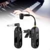 Sax Microphone Cello Band Performances Voice Recording Receiver Transmitters