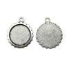 Accessories Parts Fit Round 16Mm Glass Cabochon Base Setting Tray Minimalist Jewelry Components QA017
