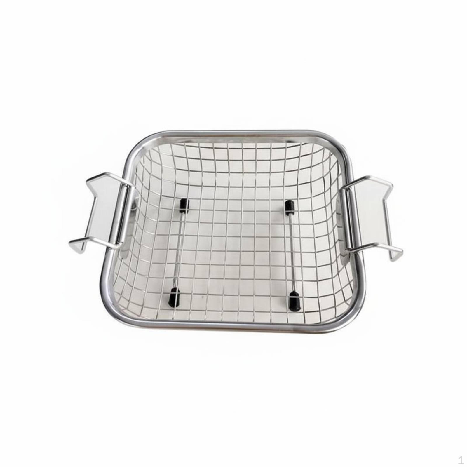 Cleaner Basket Stainless Steel Cleaning Electropolished Finish Jewelry Tray for