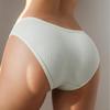 CINOON Frauen Höschen Gestreifte Baumwolle Unterwäsche Einfarbig Briefs Low-Rise Weiche Panty Frauen Unterhosen Weibliche Dessous