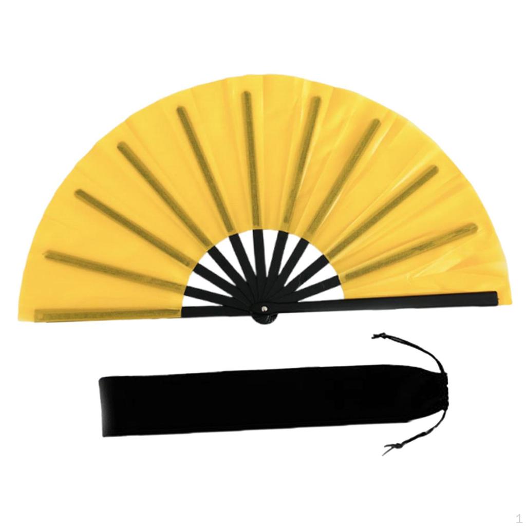 Folding Popping Decoration Lightweight Ornament Boots on The Ground Fan for Stage Performance