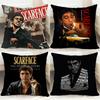 Movies S-Scarface Cushion Cover Comfortable Reversible Pillow Cover Ideal for Car Sofa Bedroom & Beyond