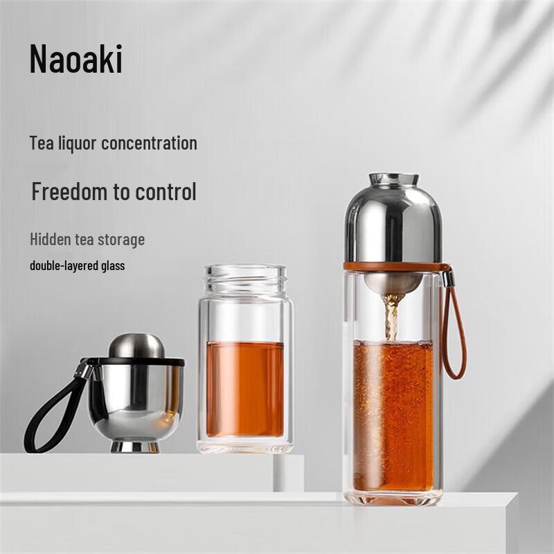 

Портативная стеклянная кружка-заварник Shangming